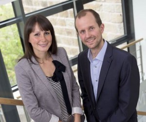 Mark Pullar and Briony Heyhoe Pullar